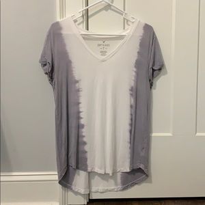 Purple and white American Eagle Shirt